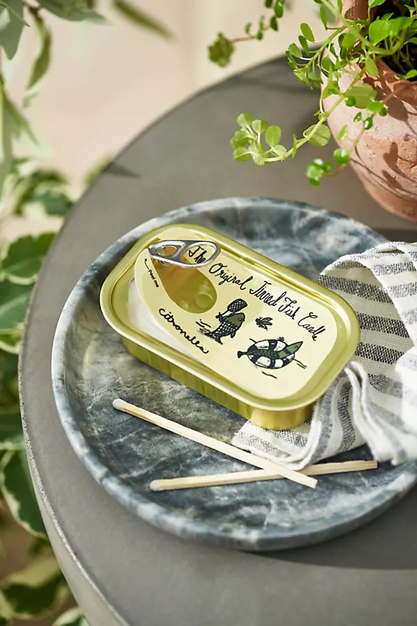 Tinned Fish Candle, Citronella | Terrain