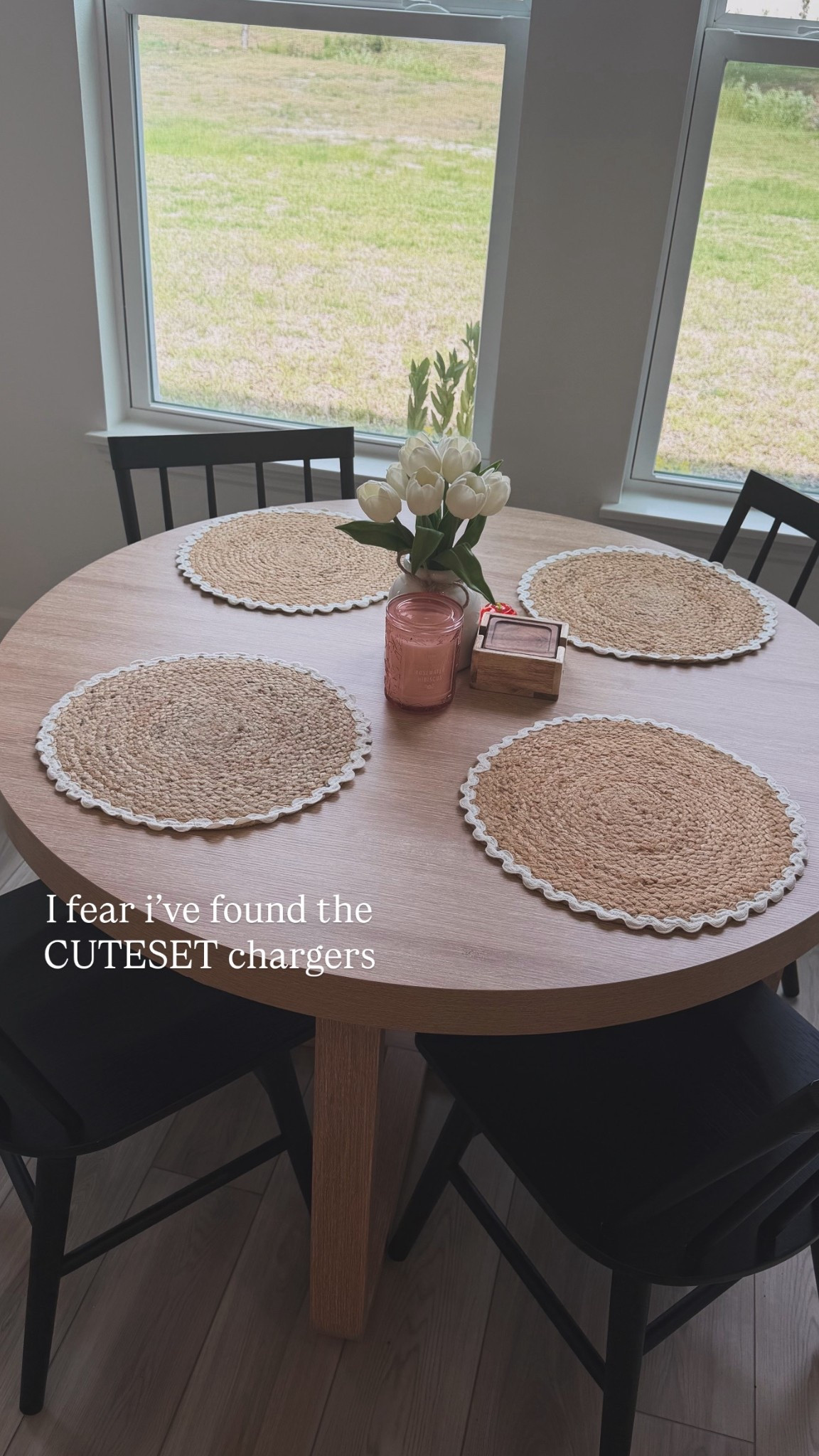 absolutely obsessed!! these new magnolia home chargers made my table so much more cute 🥰  

#LTKHome #LTKdayinmylife