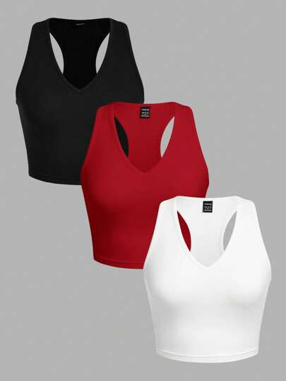 3pc Tank tops | SHEIN
