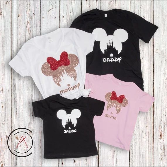 Disneyland Family Shirts Matching Ear Shirts Castle Shirts | Etsy | Etsy (US)