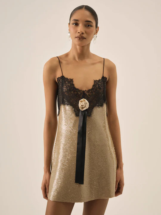 New! Sylvie Sequin Mini Dress | For Love & Lemons