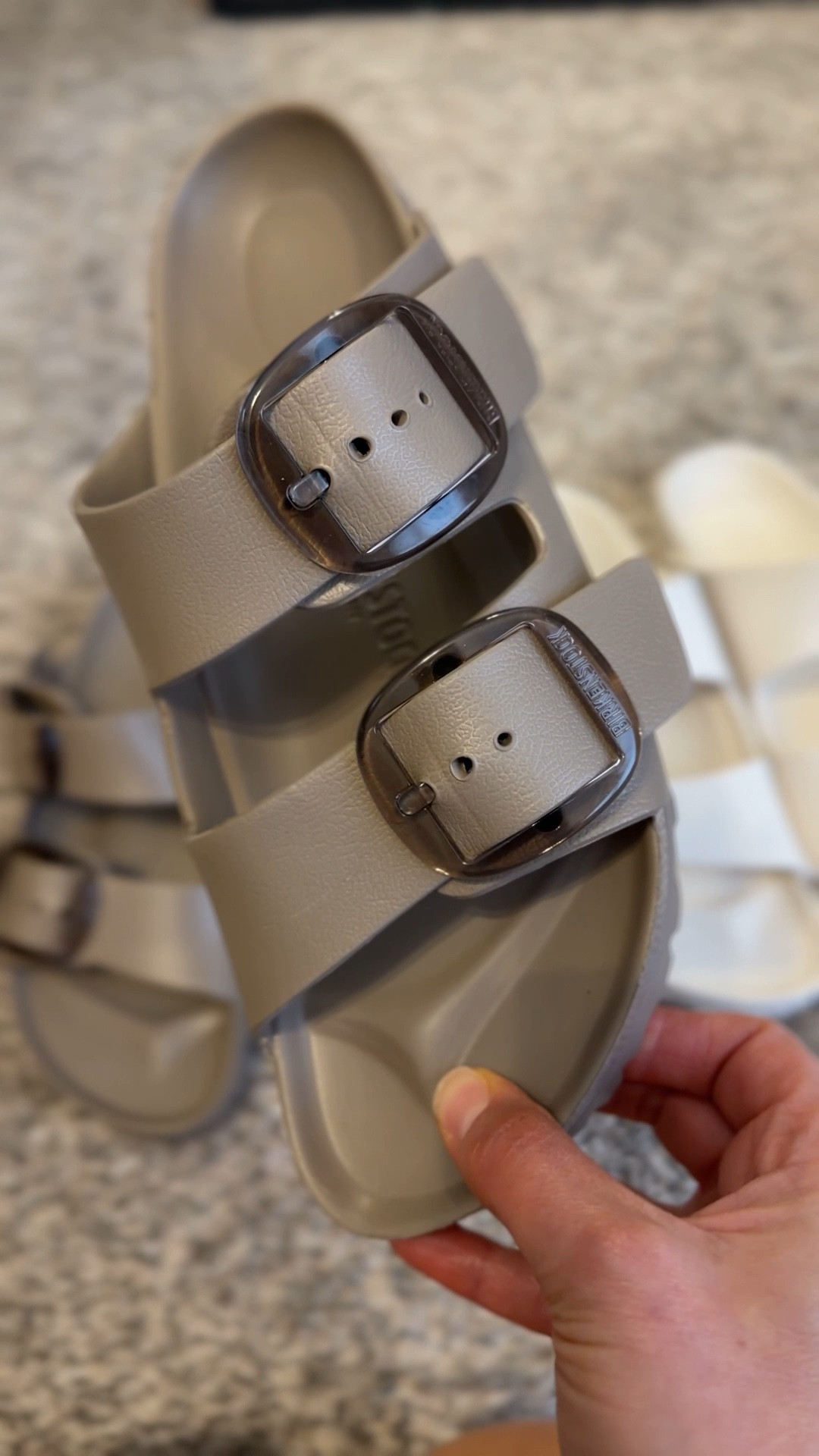 Perfect pool, beach or everyday sandal! Birkenstock elevated these simple sandals and I’m not mad about it. 

These also come in the one strap big buckle option! 

Fit TTS for me - same as all of my other Birks! 

#DSW 

#LTKSeasonal #LTKTravel #LTKOver40