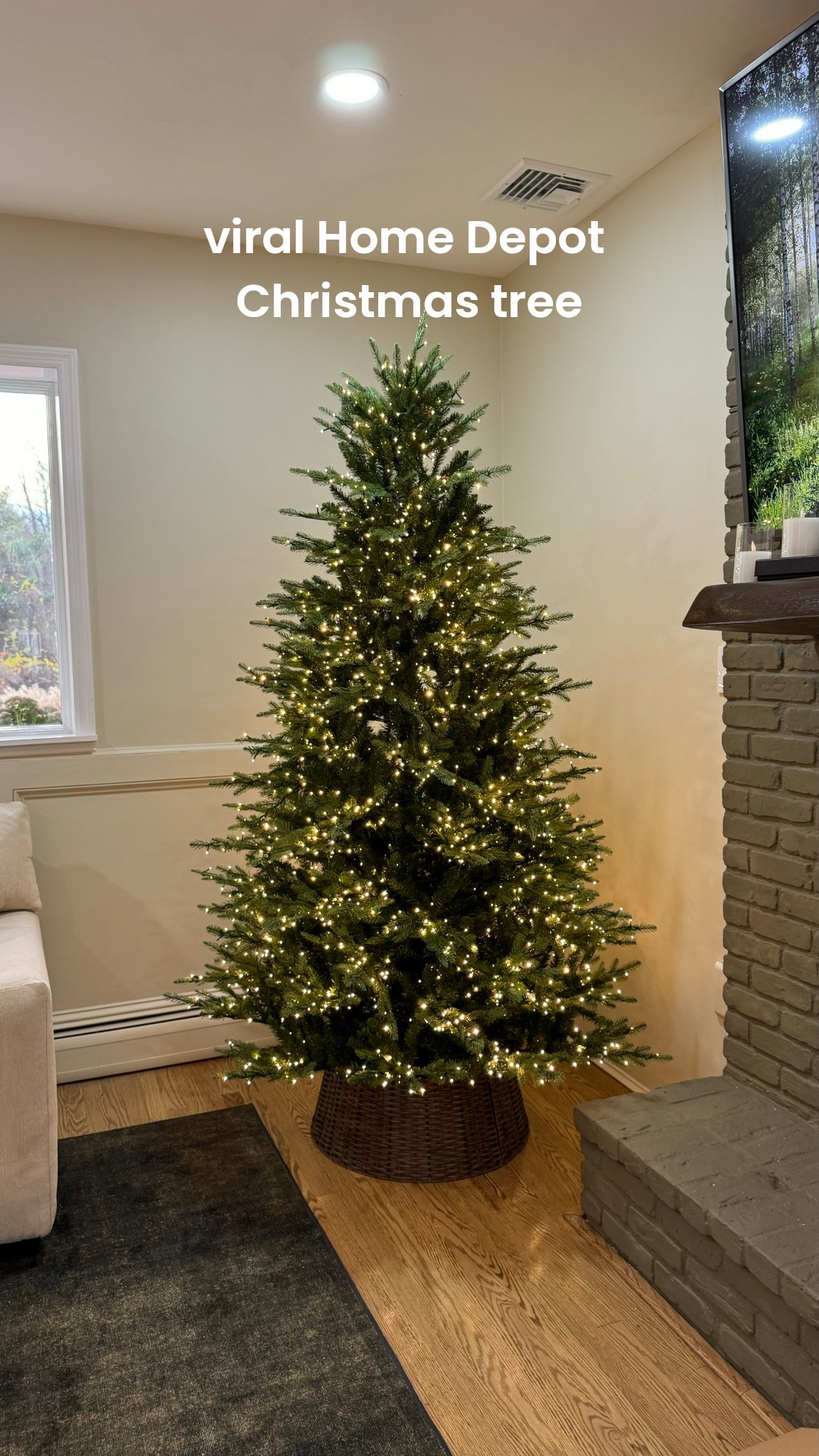 The viral Home Depot Christmas tree is available!! 

#LTKHome #LTKSeasonal