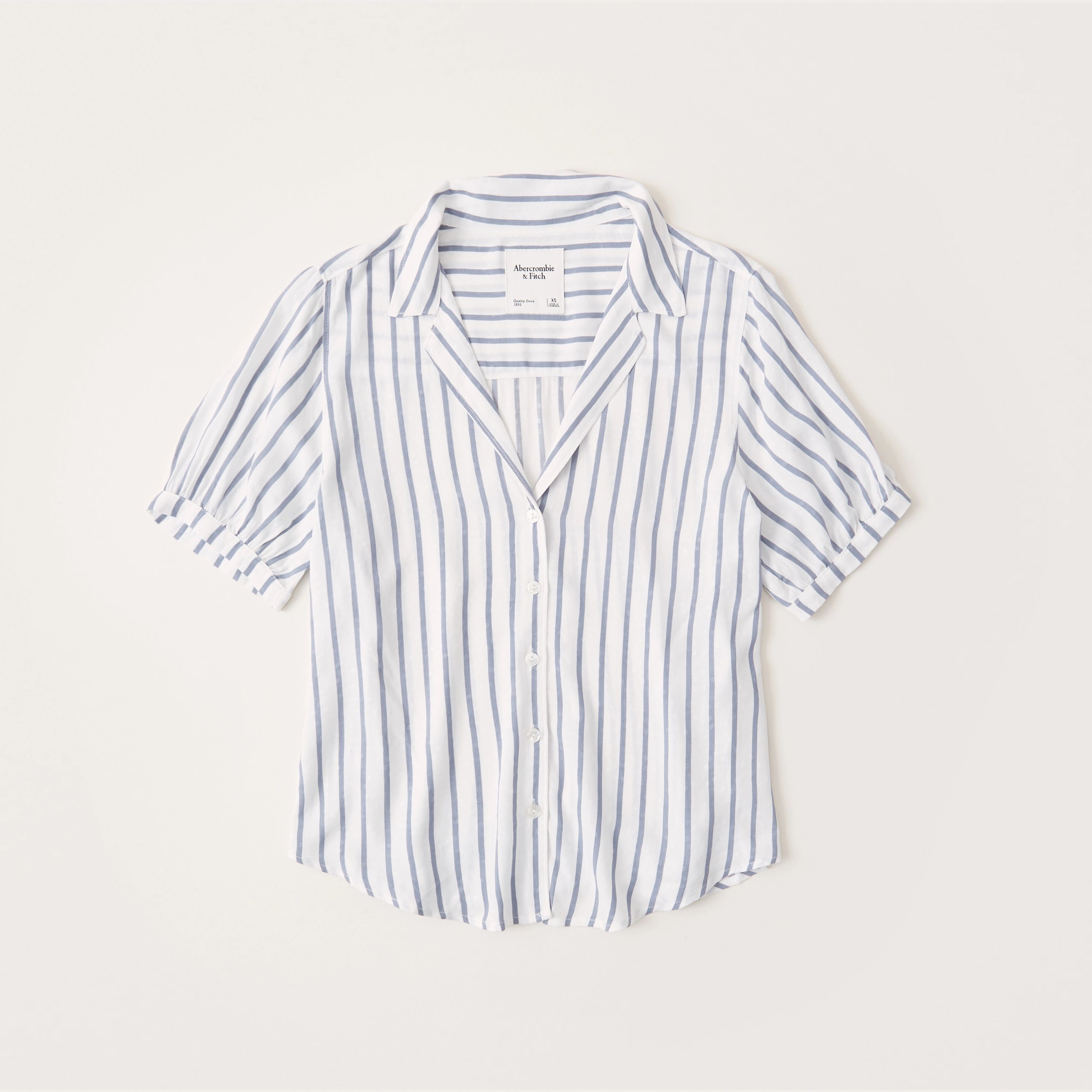 Puff Sleeve Shirt | Abercrombie & Fitch (US)