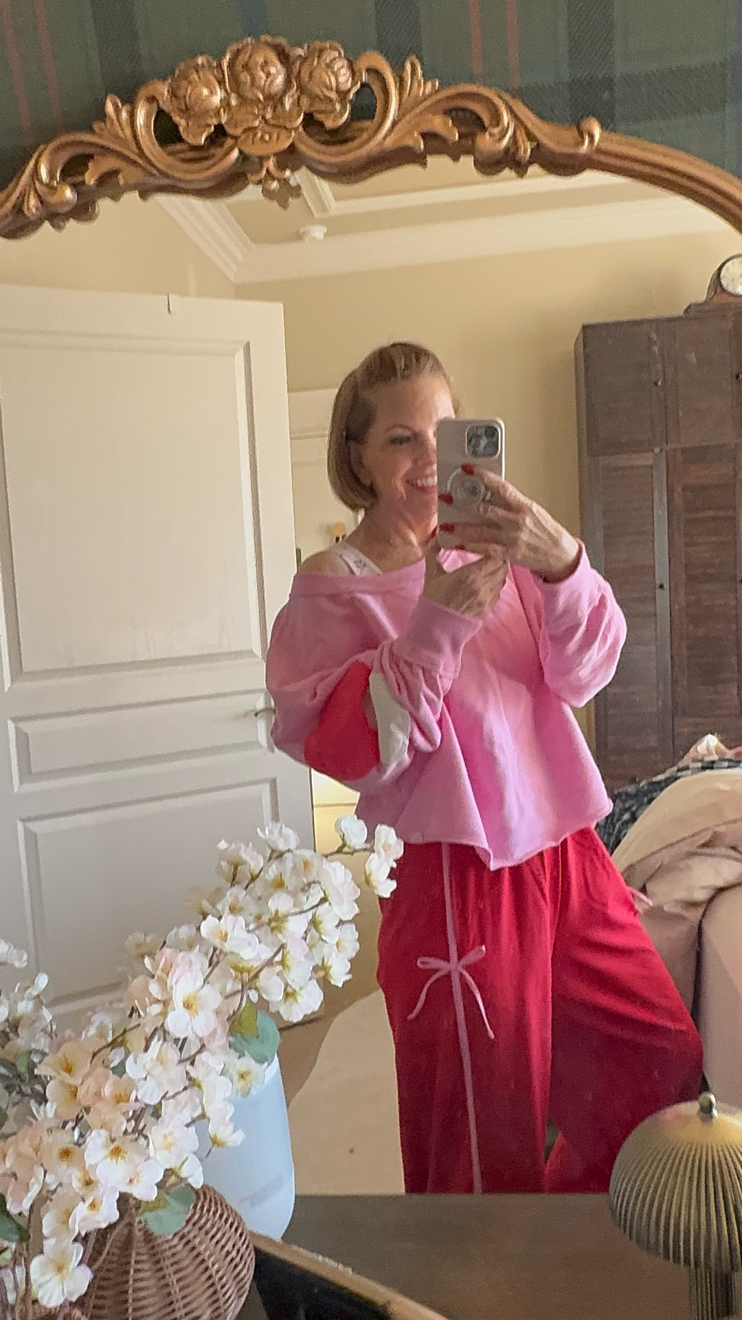 I ordered the cutest new arrivals from Target! 🎯 

Casual cropped pink sweatshirt, red track pants with pink bows! And the sweetest little sports bras!

Valentines 
Birthday
January refresh
ootd


#LTKgrwm #LTKmomlife #LTKootd