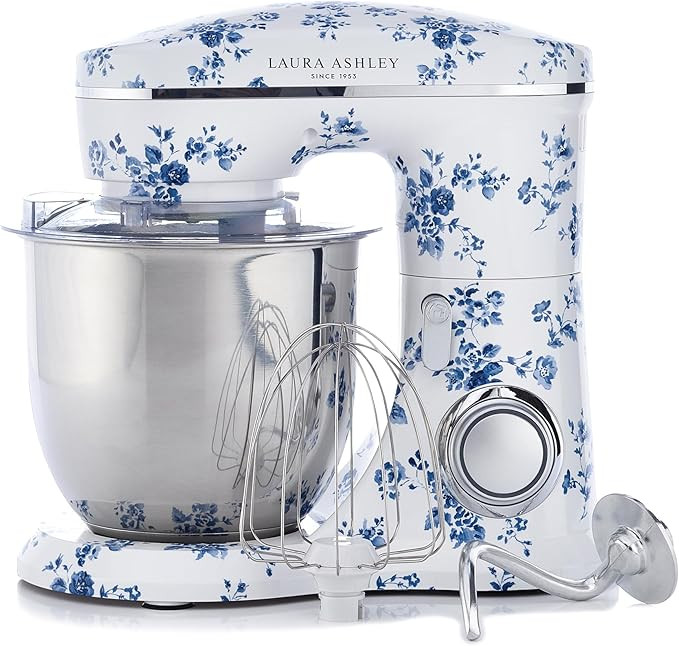 Laura Ashley 4.8 Quarts Electric Stand Mixer with Attachments - Easy to use Countertop Kitchen Mi... | Amazon (US)