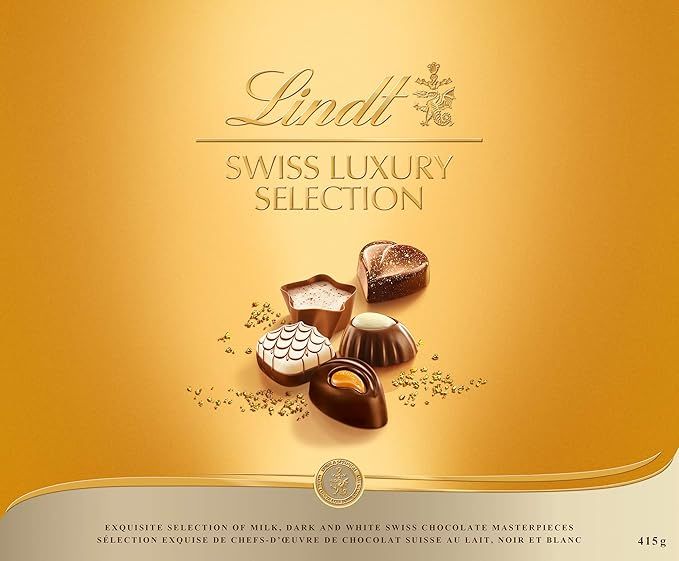 Lindt Swiss Luxury Selection Assorted Chocolates, Chocolate Gift Box, Great for gift giving, 14.6... | Amazon (US)
