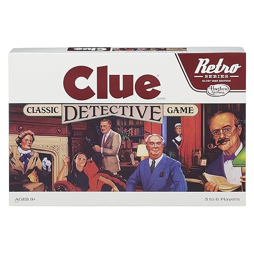 Retro Series Clue 1986 Edition Game | Amazon (US)