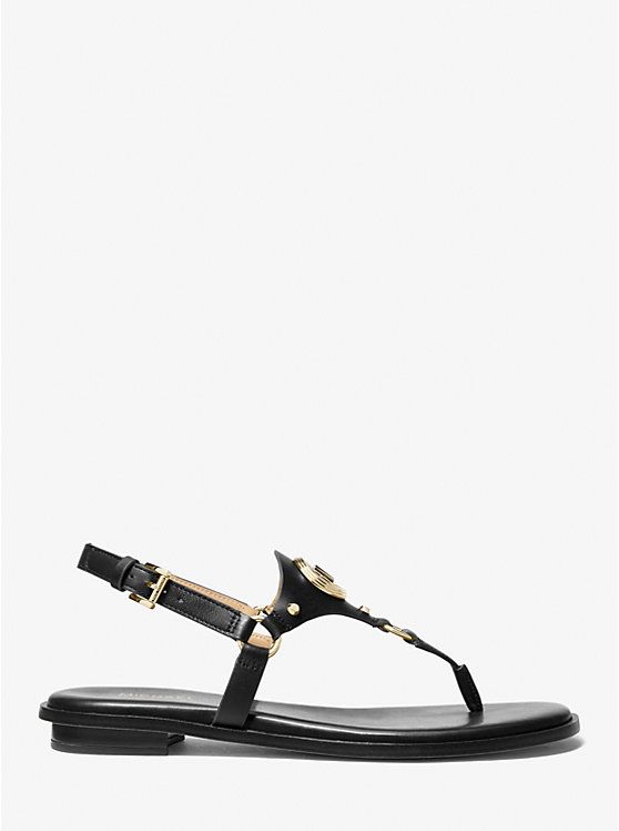 Casey Leather Sandal | Michael Kors US
