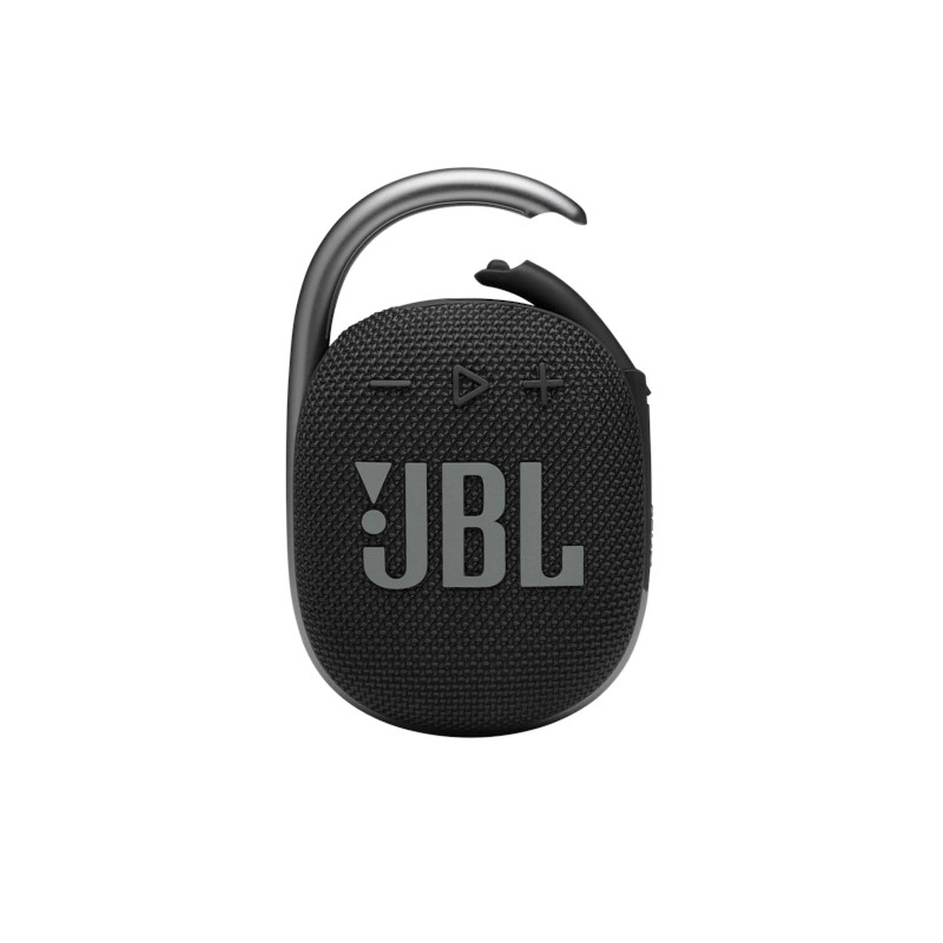 JBL Clip 4 BT Speaker- Black 3.4-in 0.3885-Watt Bluetooth Compatibility Indoor/Outdoor Portable Speaker | JBLCLIP4BLKAM | Lowe's
