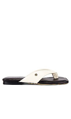 ANINE BING Viola Flat Sandals in Ivory from Revolve.com | Revolve Clothing (Global)