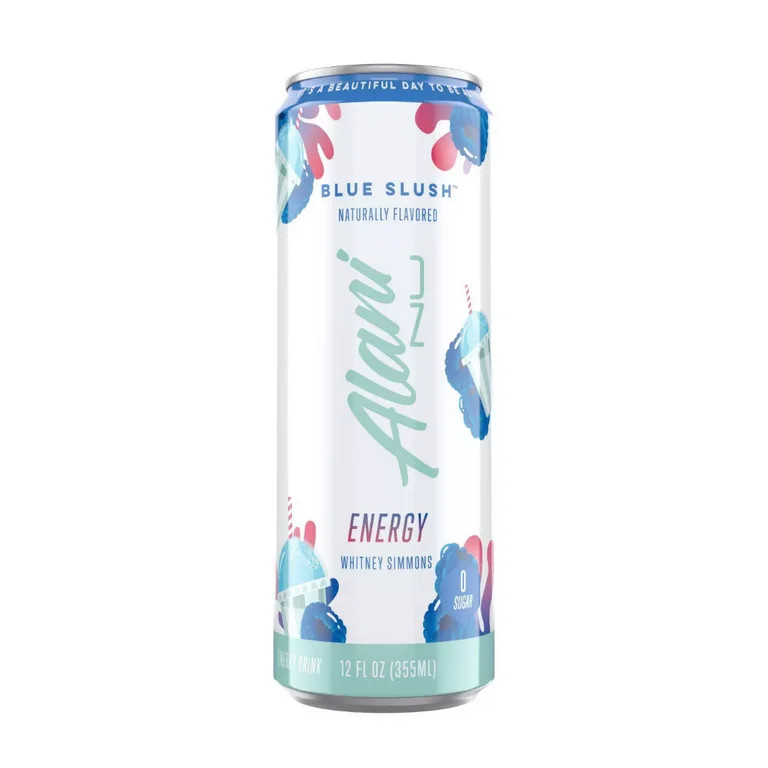 Alani Nu Energy Drink - Blue Slush - 12oz Cans (Single Cans) | Walmart (US)