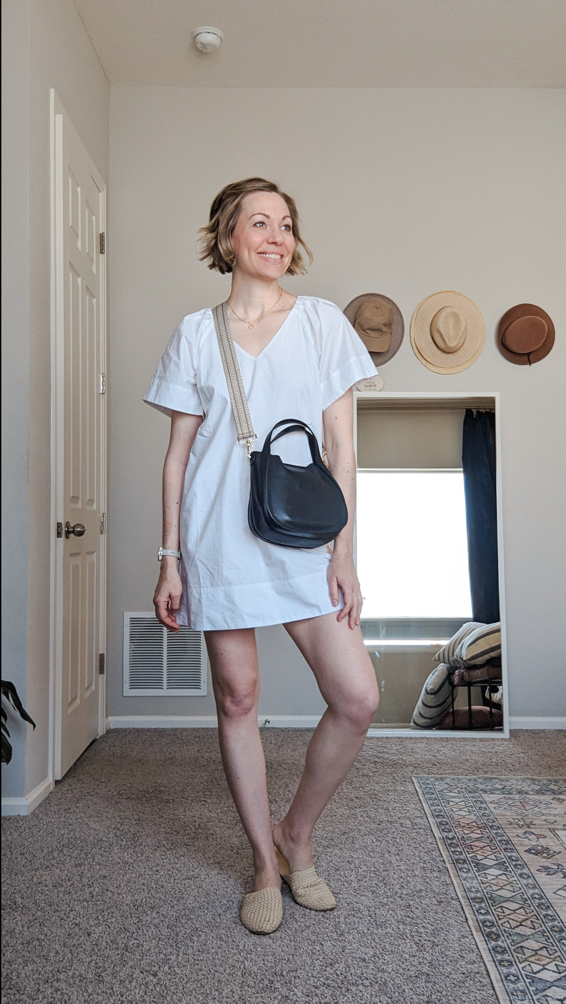 Taking full advantage of our 80 degree day in Colorado with this white shirt dress from Madewell! 

#LTKSeasonal