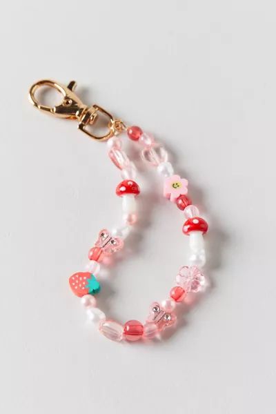 Chill Out Beaded Keychain | Urban Outfitters (US and RoW)