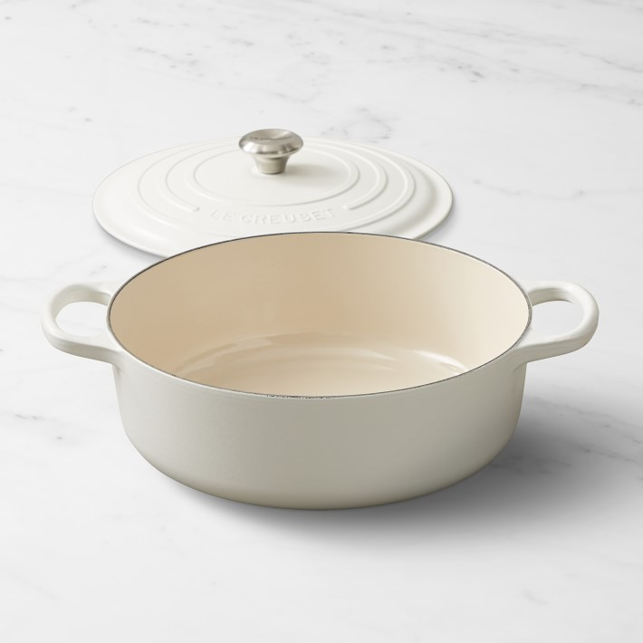 Le Creuset Signature Enameled Cast Iron Round Wide Dutch Oven, 6 3/4-Qt. | Williams-Sonoma