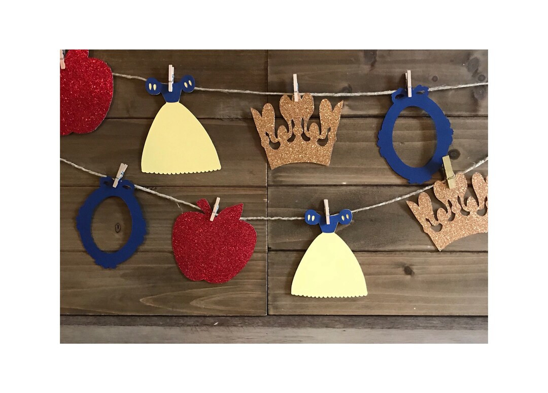 Snow White Banner / Princess Party - Etsy | Etsy (US)