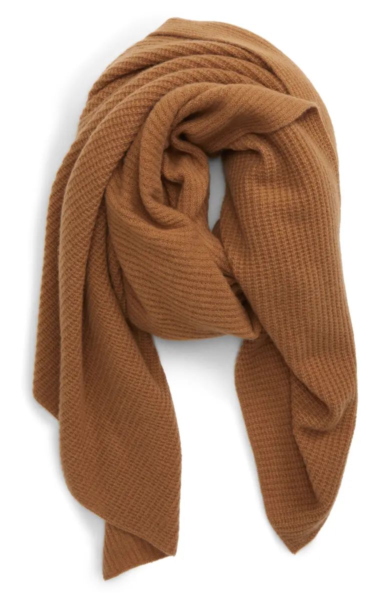 Halogen® Textured Cashmere Scarf | Nordstrom | Nordstrom