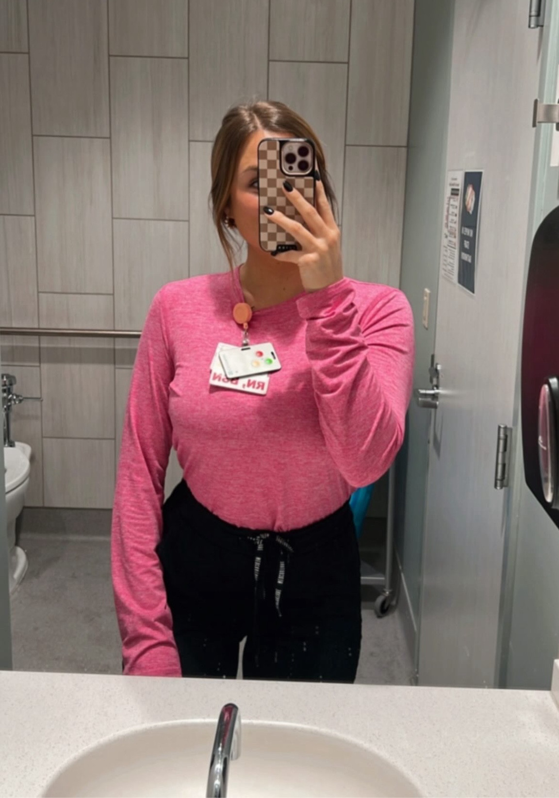 nurse outfit! scrubs under scrub top fits true to size. i sized down one in scrub pants- they’re jogger style! 

#LTKfindsunder100 #LTKworkwear