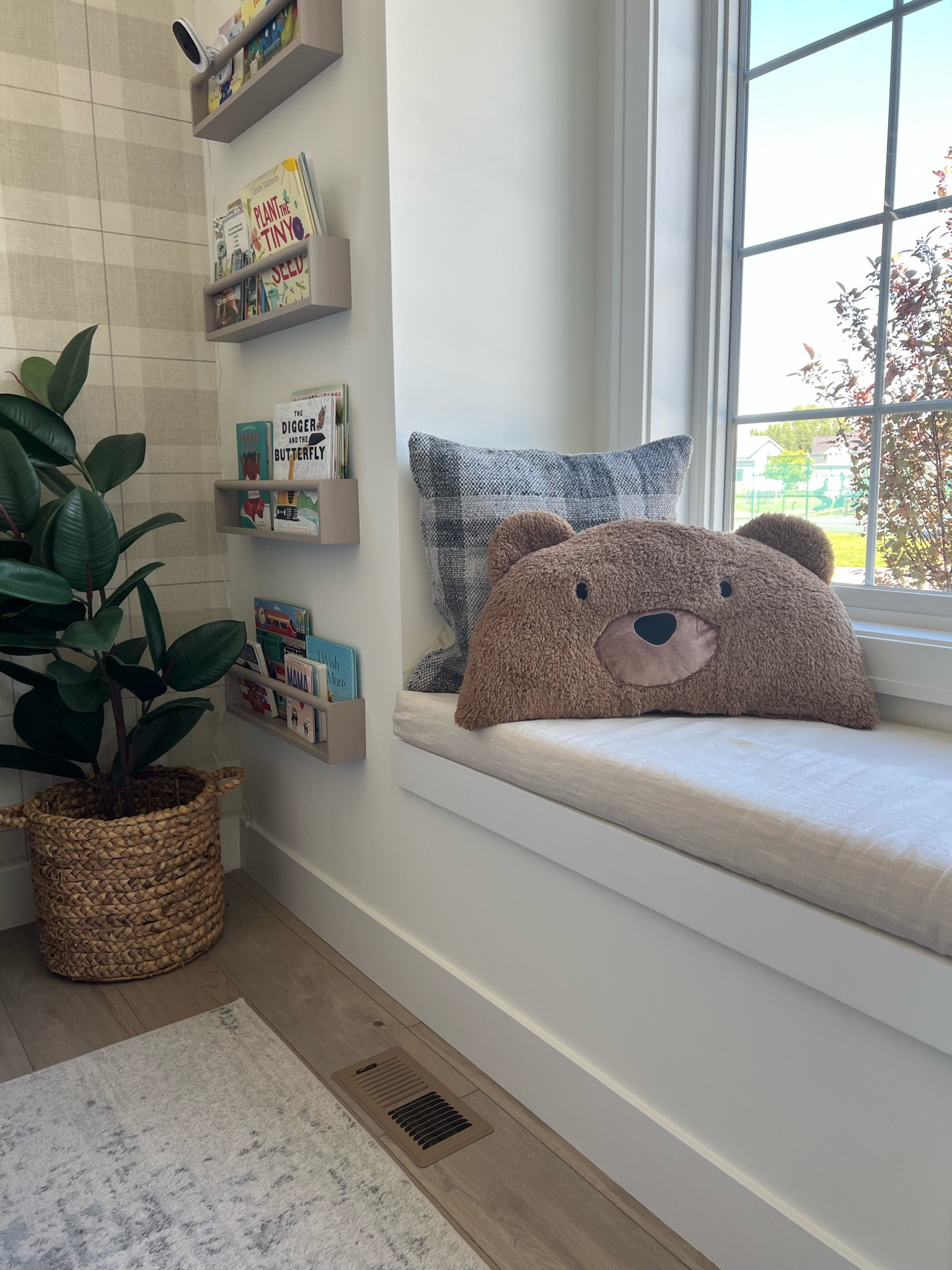 Toddler boy room decor. Love this fun bear pillow!

#LTKfamily #LTKhome #LTKkids