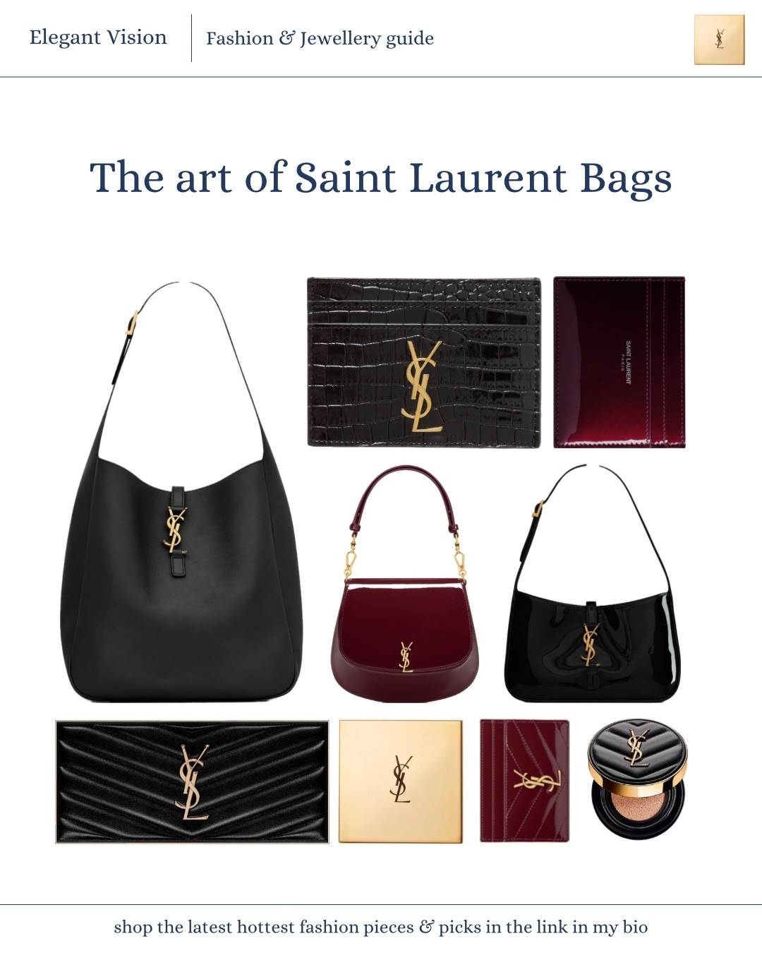 Saint laurent bags

#LTKActive #LTKSeasonal #LTKItBag