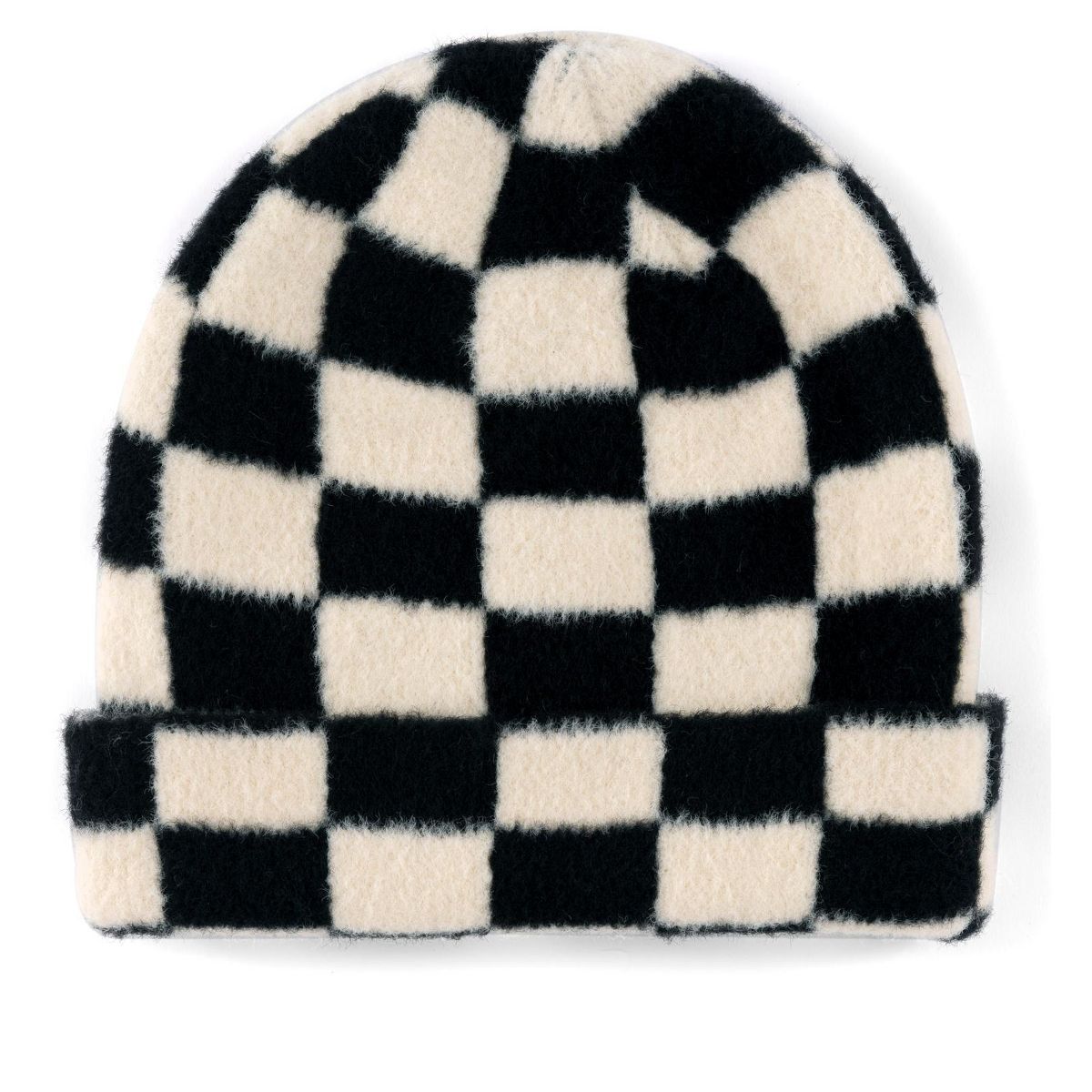 Shiraleah Black and White Check Tanner Beanie | Target