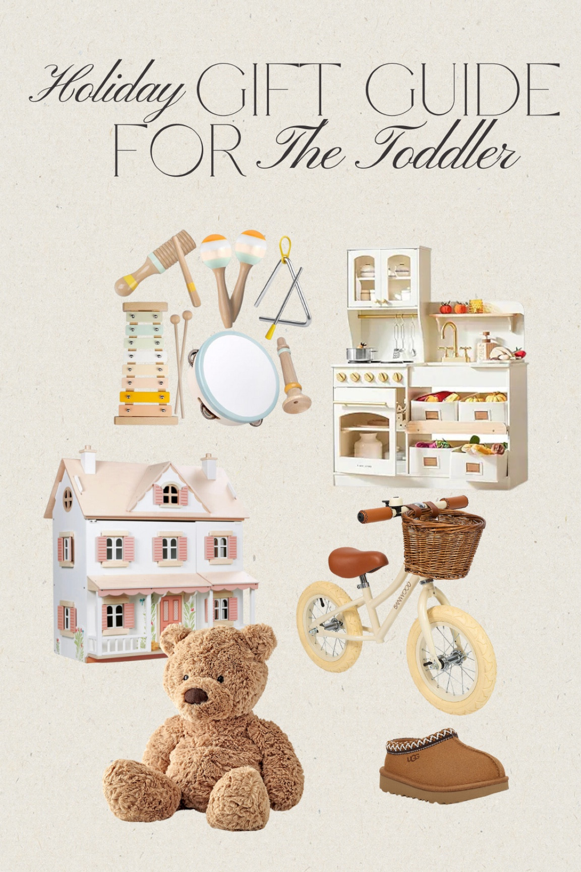Toddler gift guide • holiday gift guide • Christmas gift guide • toddler kitchen set • toddler bike • doll house • Black Friday finds

#LTKGiftGuide #LTKHoliday