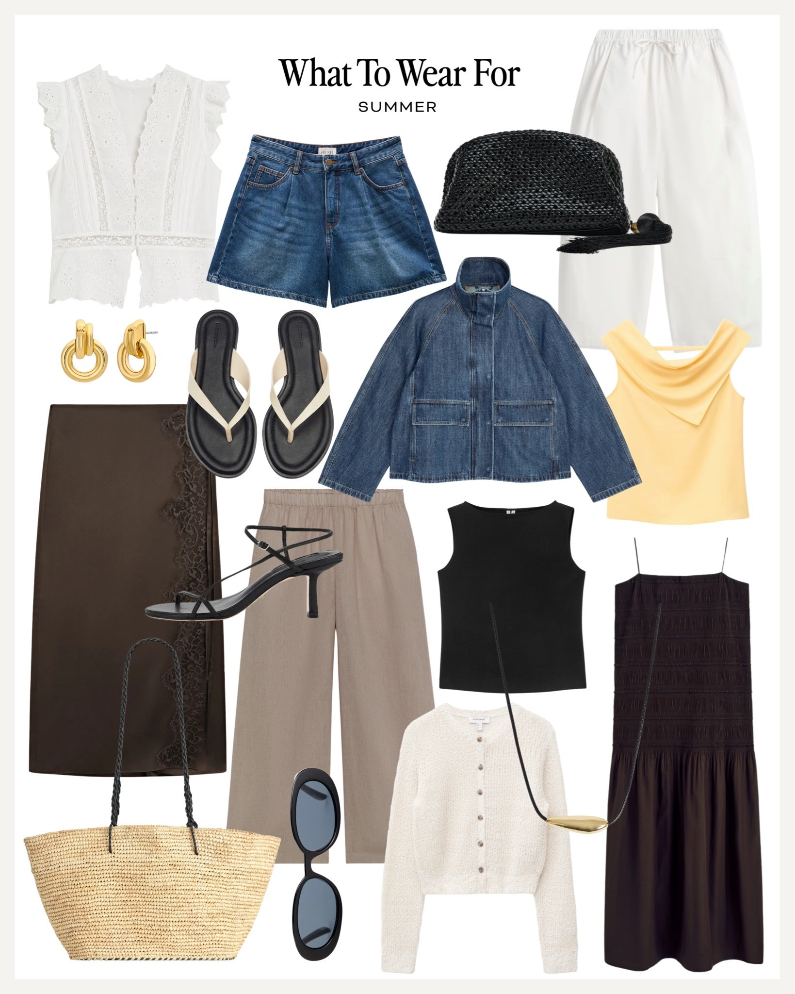 Summer capsule wardrobe 🤎

#LTKsummer