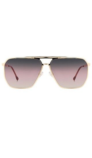 Aviator in Rose Gold & Red | Revolve Clothing (Global)