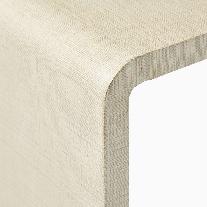 Solstice Painted Raffia Console (60") | West Elm (US)