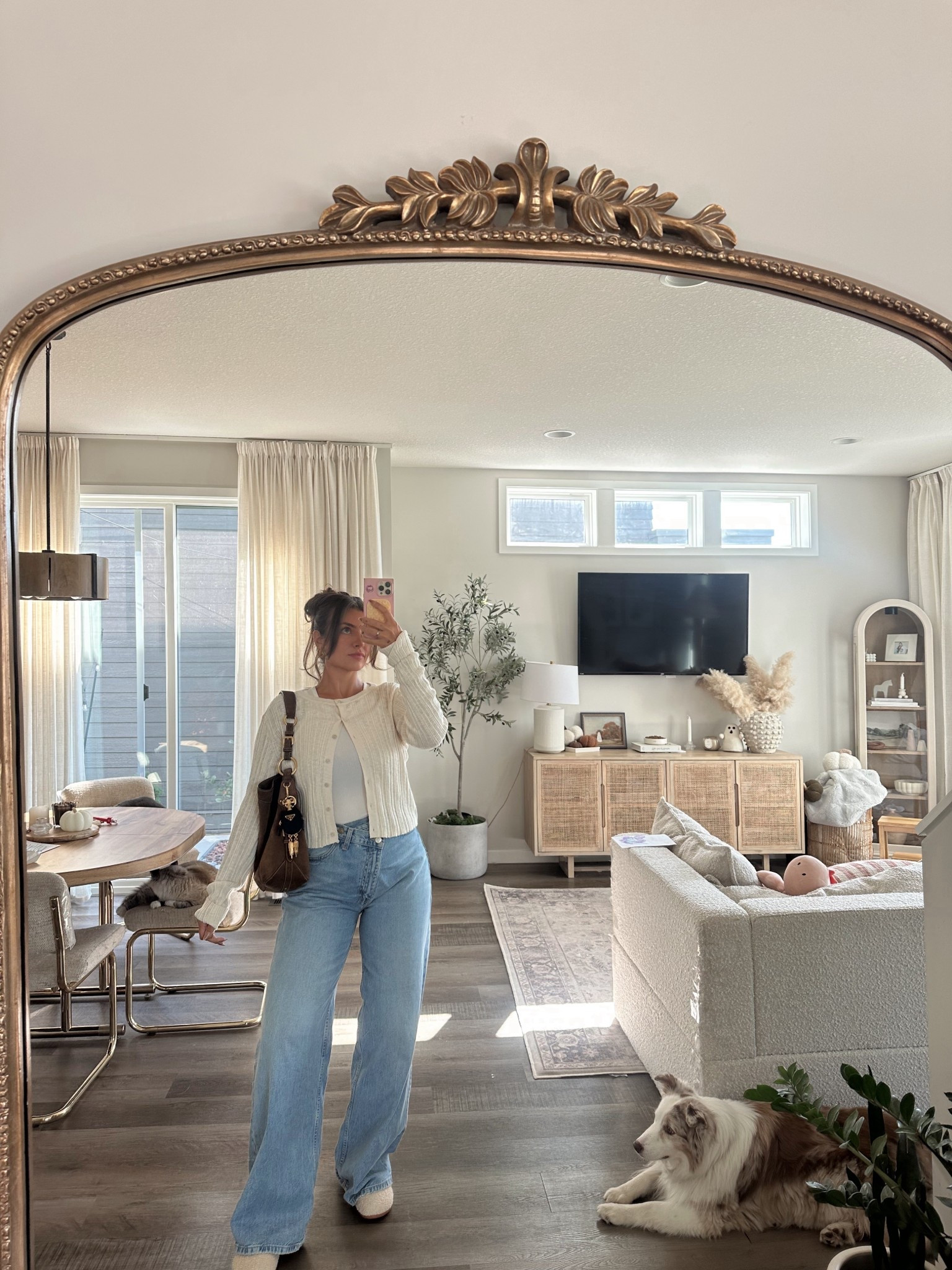 Fall outfit 
Zara Denim sz 8
Prada vintage suede hobo bag
Prada robot bag charm
Rothy’s boucle clogs


#LTKFindsUnder100 #LTKStyleTip #LTKMidsize