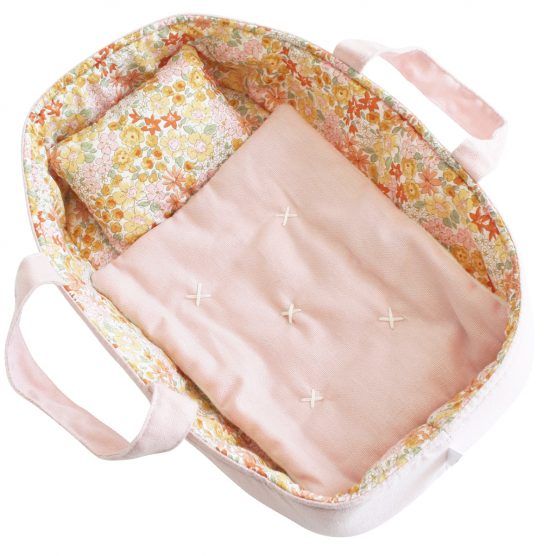 Alimrose Asleep Awake Baby Doll Carrier – Sweet Marigold | The Tot