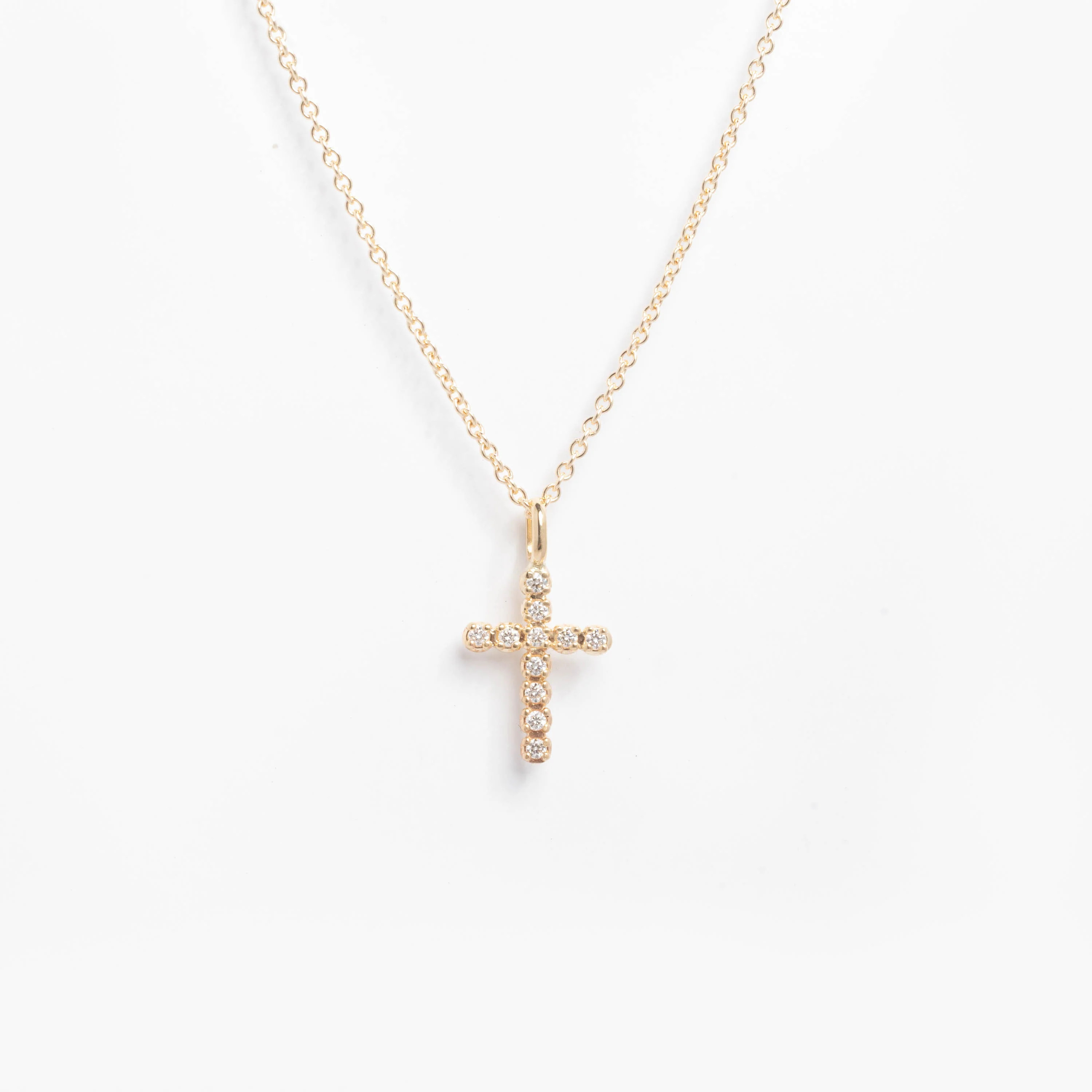 The Diamond Cross Necklace | Yearly Co.
