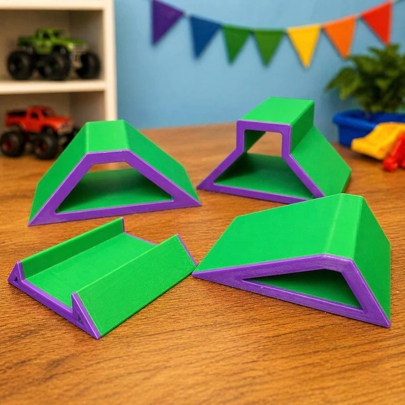 3D Printed Monster Truck Ramp Set, Custom Colors (1:64 Scale) - Etsy | Etsy (Global)