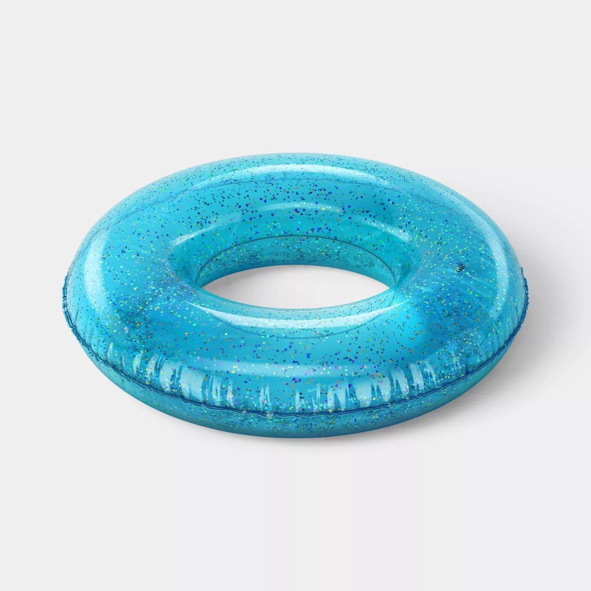 36" Glitter Pool Inner Tube - Sun Squad™ Teal Blue | Target