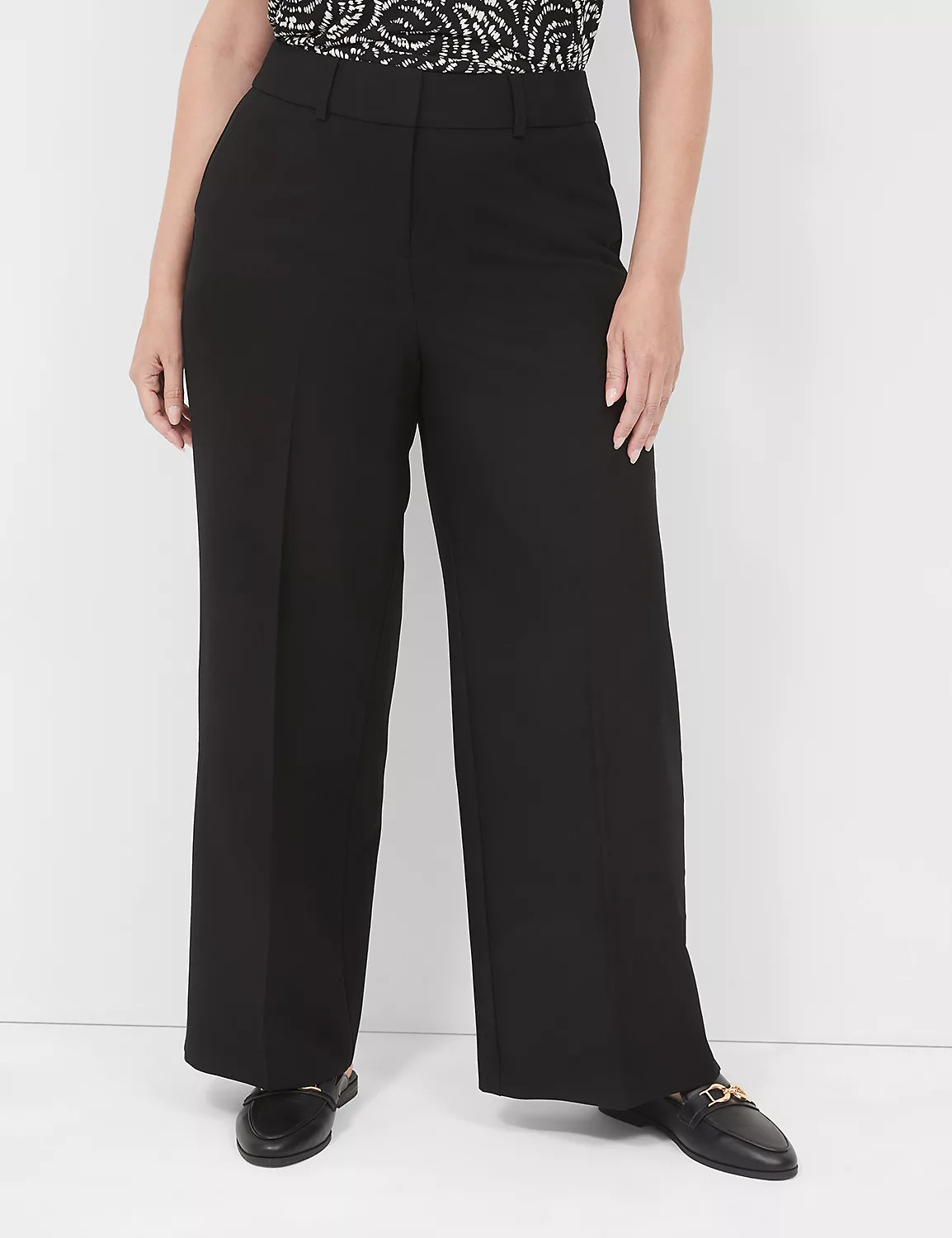 Perfect Drape High-Rise Wide Leg Pant | Lane Bryant (US)