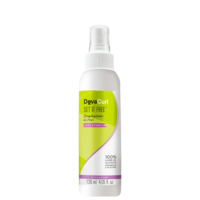 Deva Curl Set It Free
        
              - Spray Anti-Frizz 120ml | Beleza Na Web (BR)