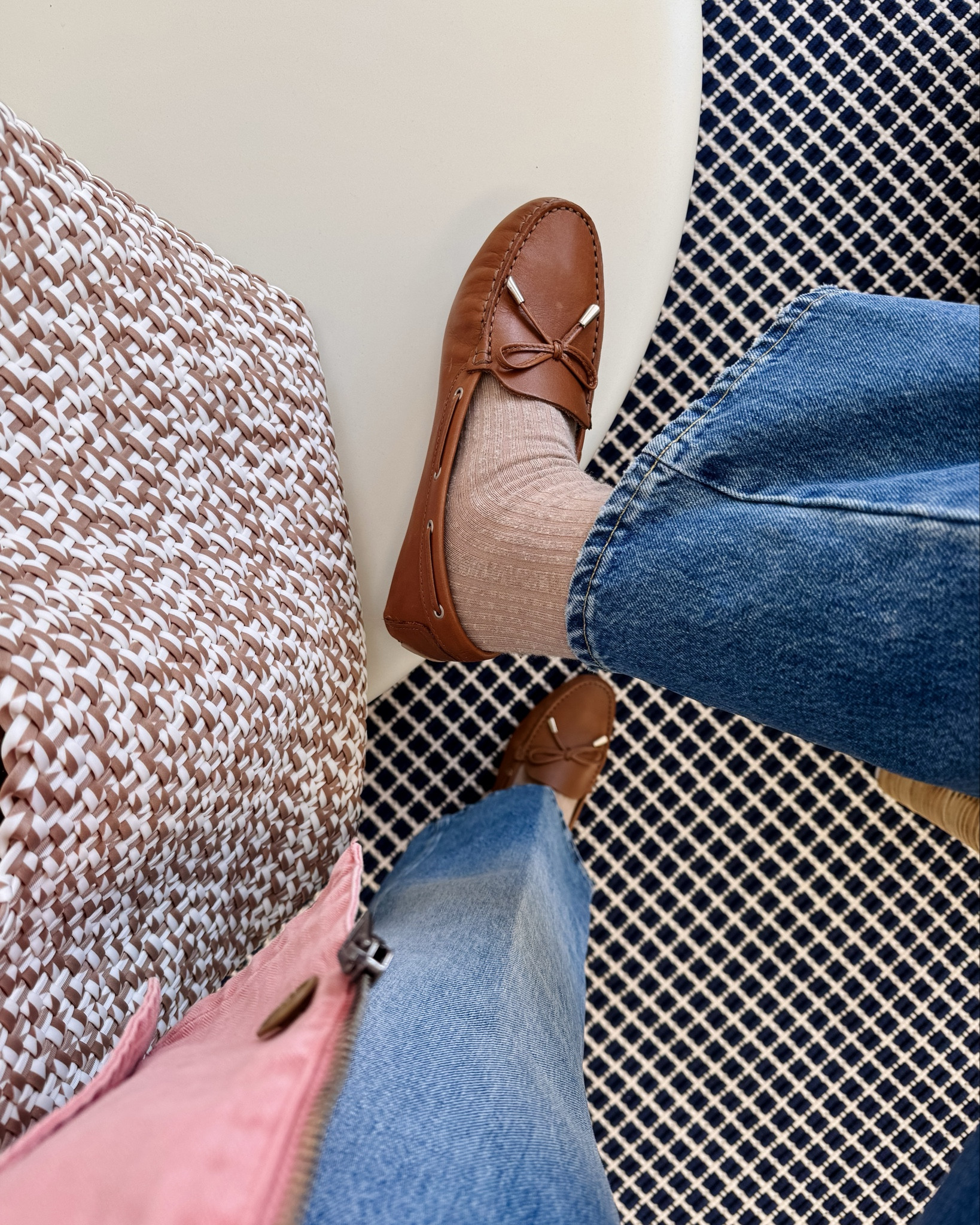 Feels like Spring! Wearing my regular size small in Alex Mill Herringbone jacket, Naghedi medium tote bag is lightweight, durable & water resistant ~ AMO jeans size up one (if not 2) ~ Anthropologie Maeve driving moccasins are buttery soft with zero break in time, true to size ~ minnow long sleeve is a thicker cotton almost between a sweatshirt and a tee, code MEETMINNOW15 off your first order ~ heaven Mayhem wind earrings make just the right statement and aren't too heavy ~ Bauble Bar everyday studs ~ xo, Claire

#LTKmomlife #LTKWorkwear #LTKootd