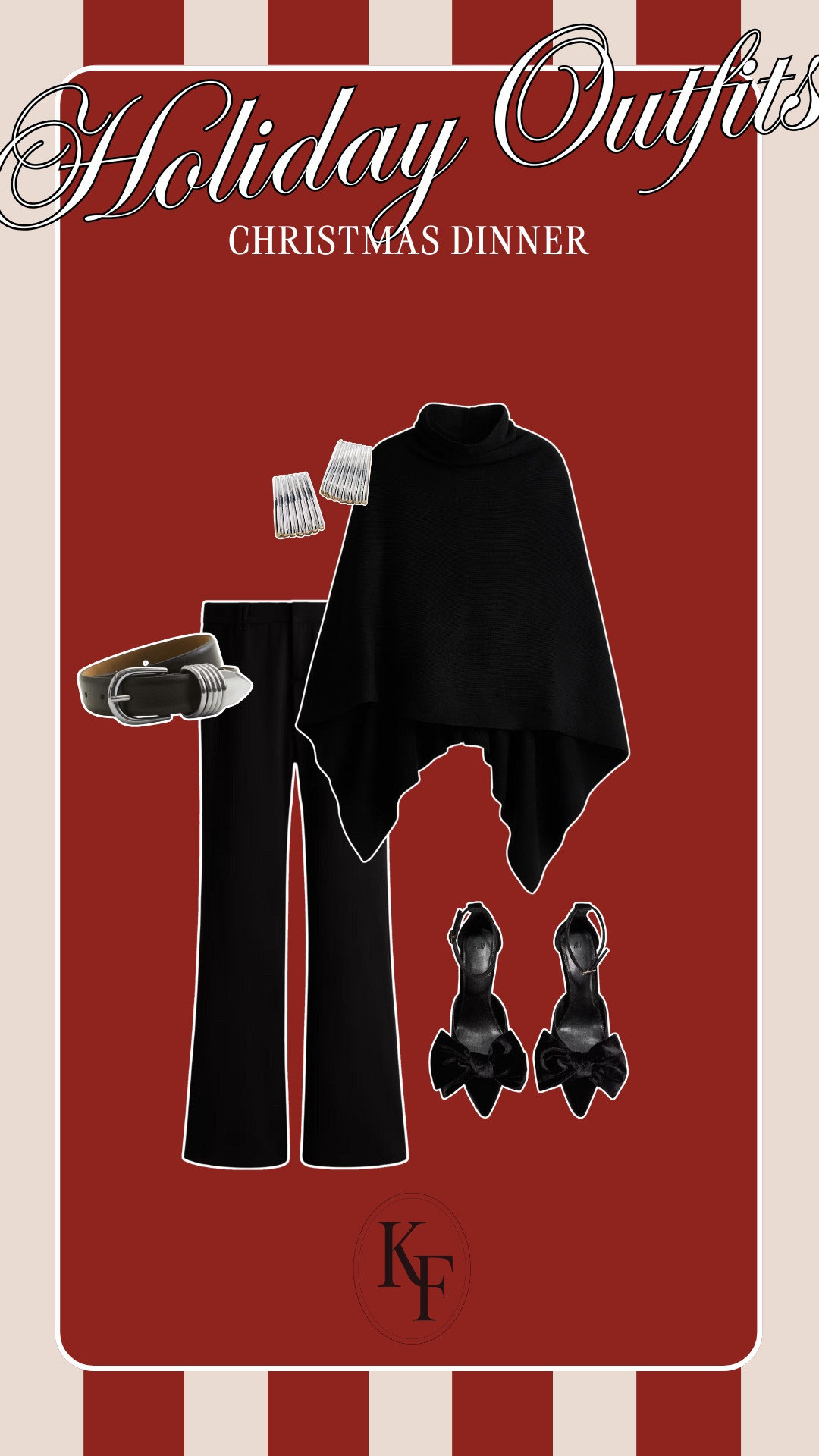 Casual cute outfit idea for a Christmas dinner!

Love these turtleneck capes for dressing up an outfit without being uncomfortable! The bow heels are the perfect holiday touch 

#LTKFindsUnder100 #LTKHoliday #LTKootd