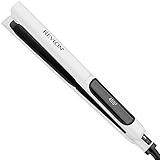 REVLON Crystal C + Ceramic Digital Hair Flat Iron | Long-Lasting Shine and Less Frizz, (1 in) | Amazon (US)