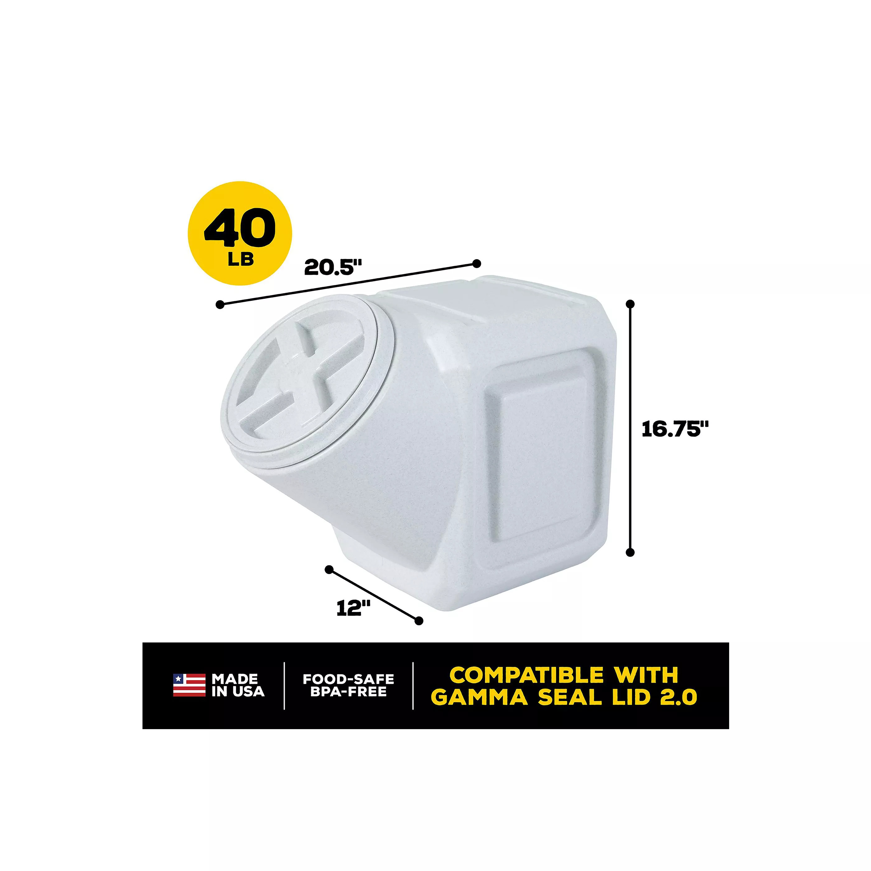 Vittles Vault® by GAMMA2 Stackable Pet Food Container | PetSmart