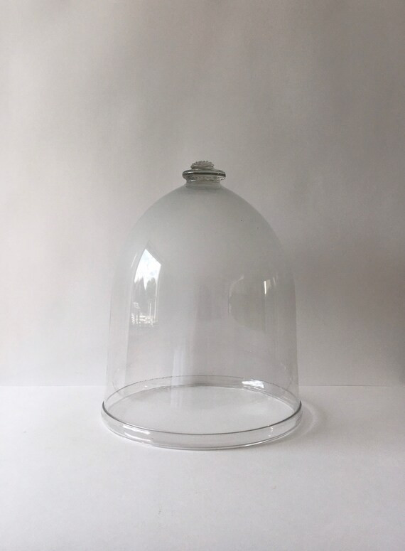 Very Rare Large Antique Glass Garden Cloche - Etsy | Etsy (US)