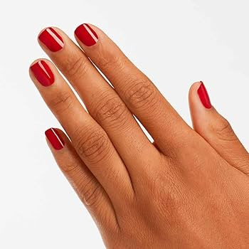 OPI Nail Lacquer, Red Hot Rio, Red Nail Polish, 0.5 fl oz | Amazon (US)