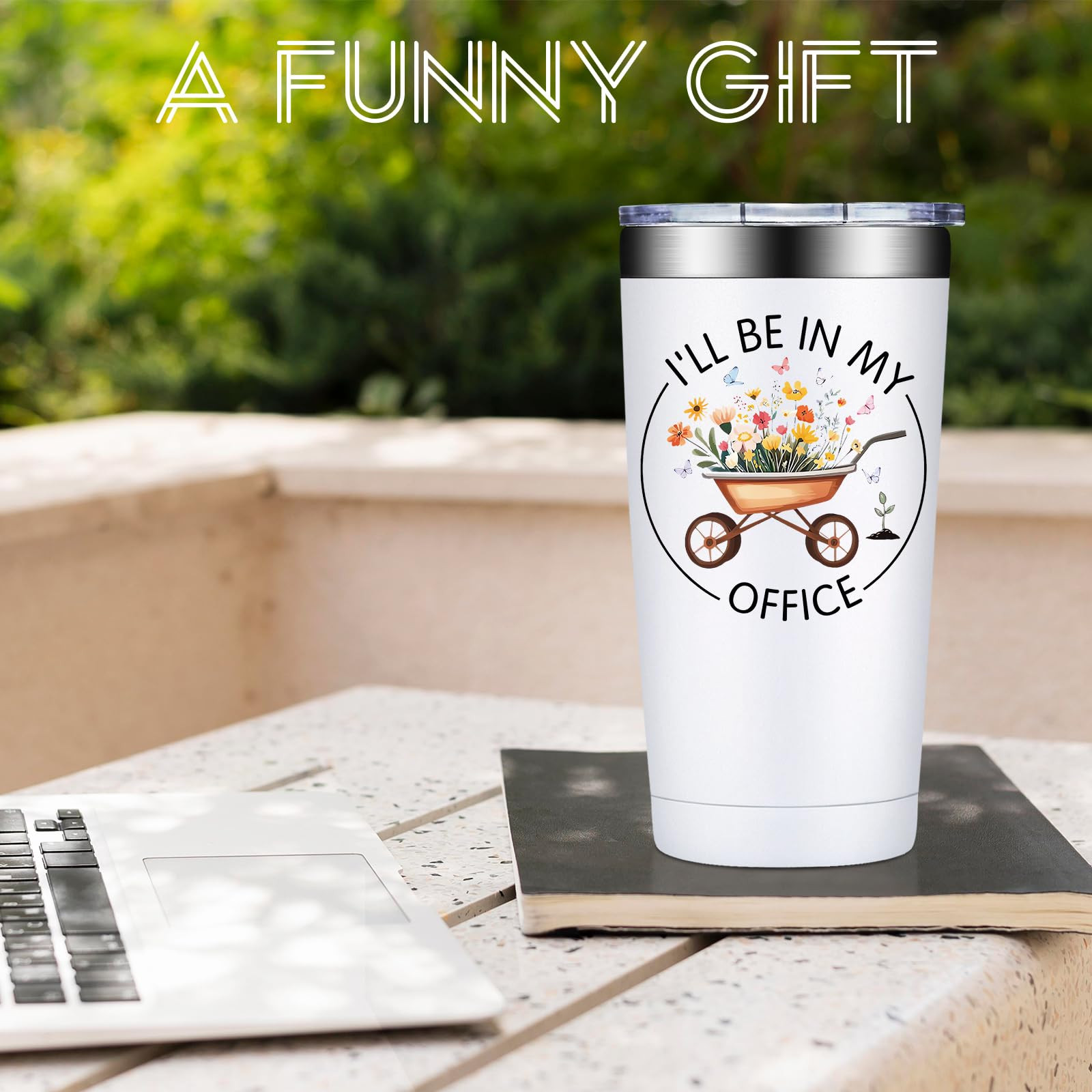 BIRGILT I Will Be in My Office Gardening Gift - Funny Gardening Gifts for Women, Men - Unique Gar... | Amazon (US)