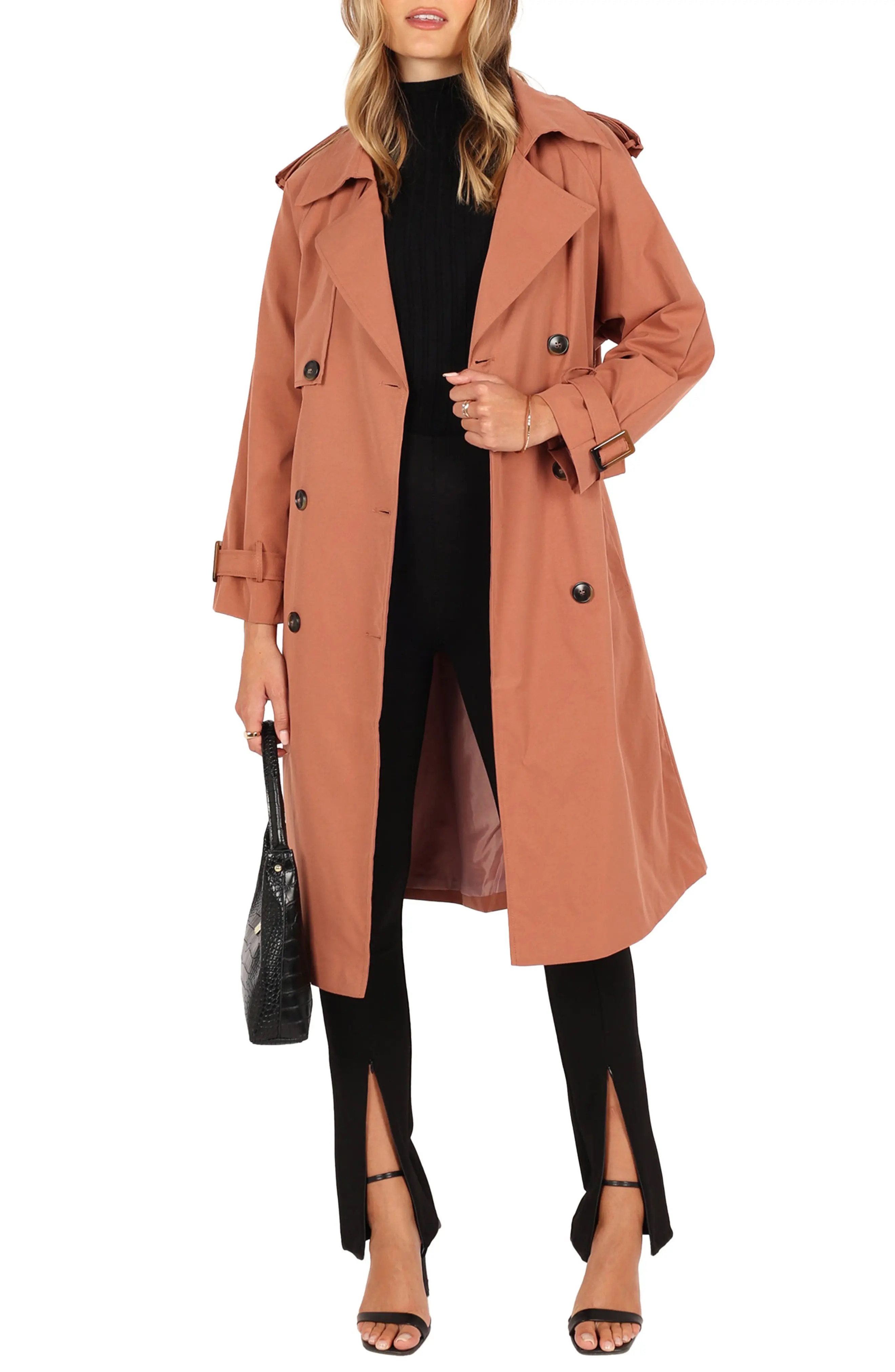 Petal & Pup Trina Belted Trench Coat (Women) | Nordstrom | Nordstrom