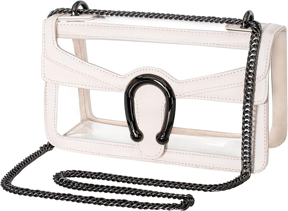 Joryin Clear Bag for Women Clear Bags Stadium Approved Shoulder Bag Crossbody Bag Small Clear Pur... | Amazon (US)