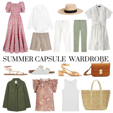 Summer Capsule Wardrobe - 15 pieces I recommend to have and to build on 



#LTKSeasonal #LTKstyletip #LTKeurope