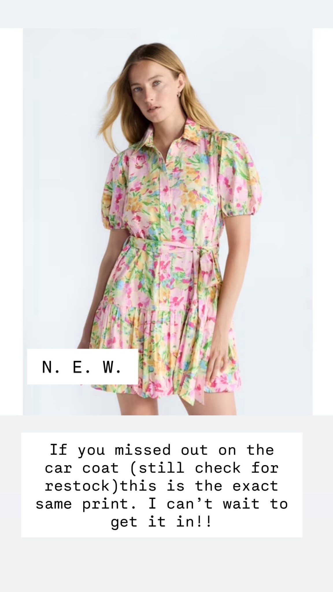 Walmart, new arrival this beautiful cotton mini dress under $30 