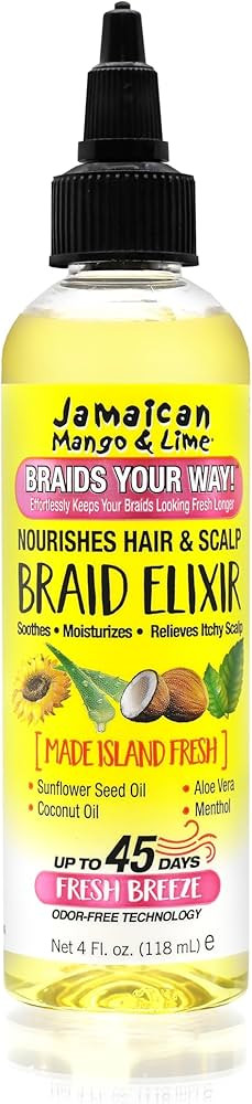 Jamaican Mango & Lime 4oz Braid ELIXIR | Amazon (US)