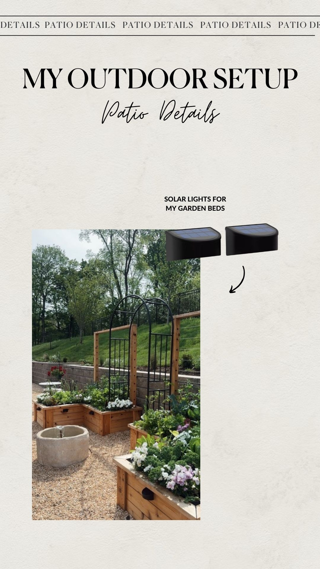 The best solar powered lights for my garden beds!  

 #LTKFindsUnder50