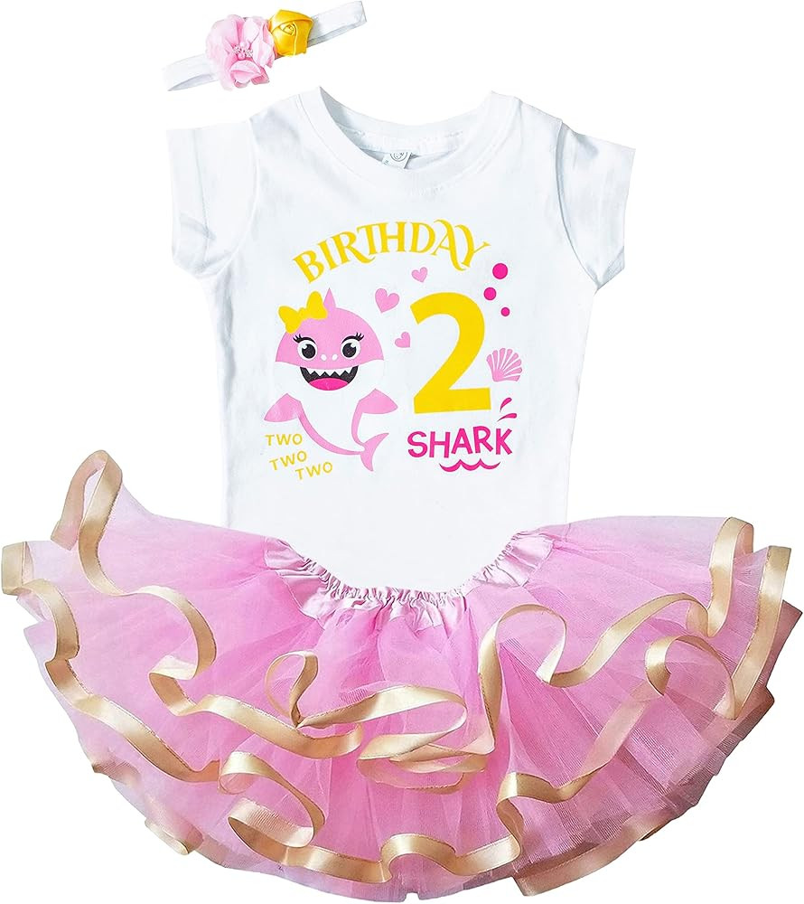 2nd Birthday Outfit Baby Girl Dress Set Second Birthday Costume | Amazon (US)